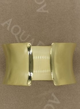 Bracciale in argento con finitura in oro 23 kt